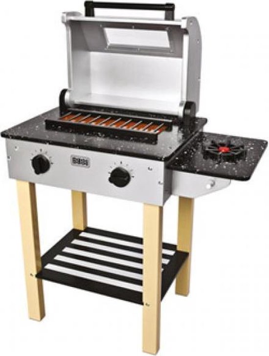 BINO Houten barbecue | BBQ speelgoed | BBQ hout | Speelgoed barbecue |  bol.com
