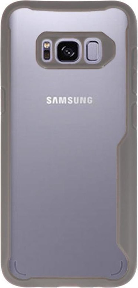 Grijs Focus Transparant Hard Cases voor Samsung Galaxy S8