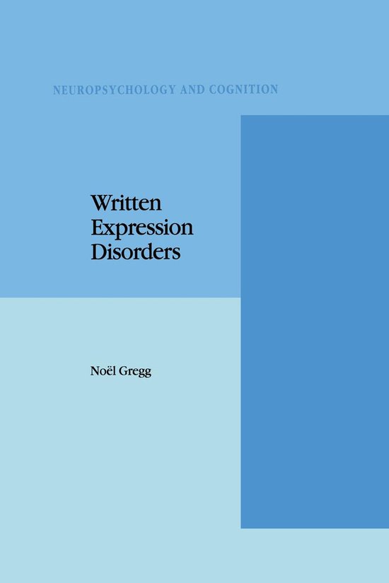 Neuropsychology and Cognition 10 Written Expression Disorders (ebook