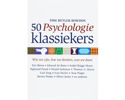 Omslag van 50 psychologie klassiekers