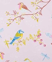 Eijffinger PIP studio behang Early birds roze