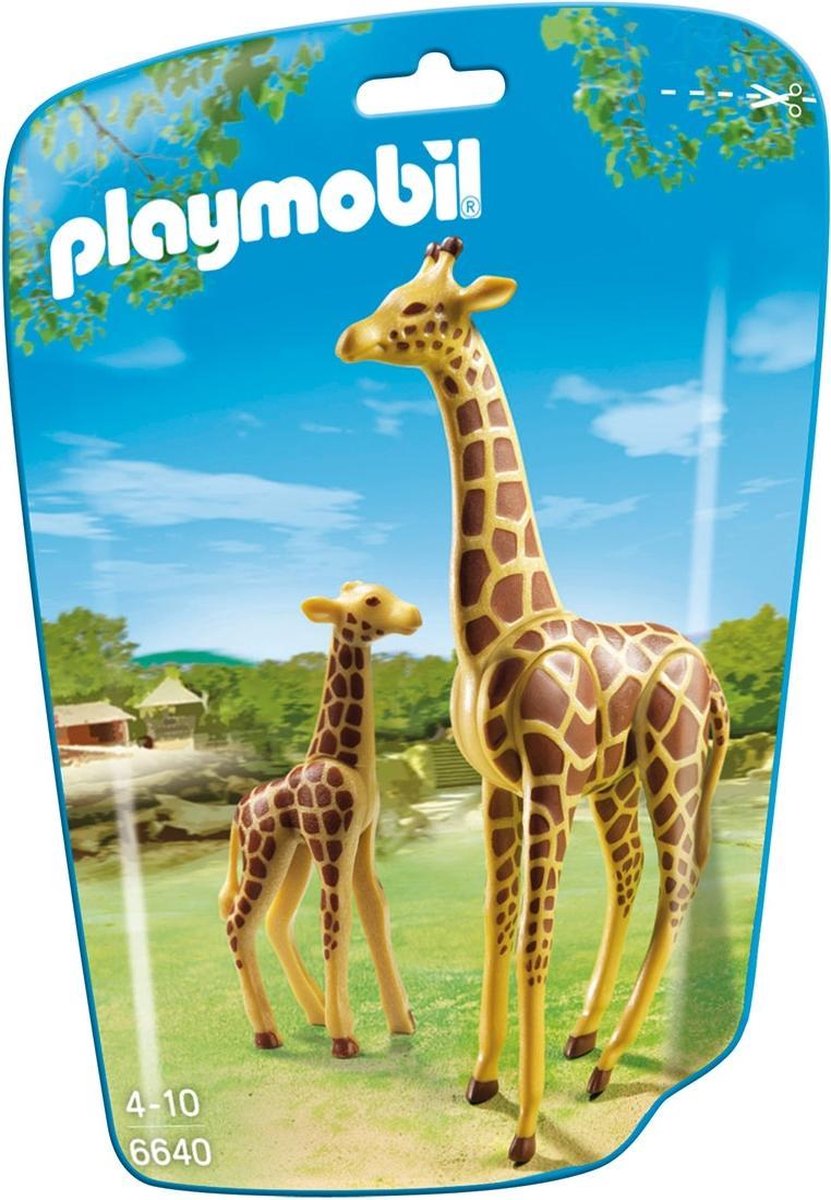 PLAYMOBIL Giraf met jong - 6640