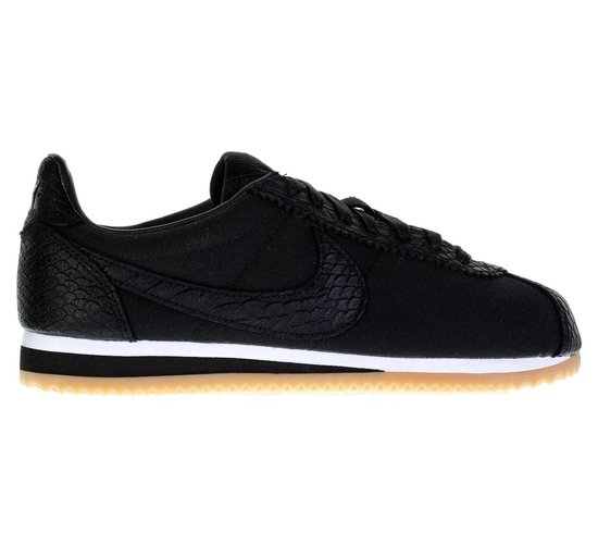 Nike Classic Cortez SE Sportschoenen - Maat 38 - Vrouwen - zwart | bol