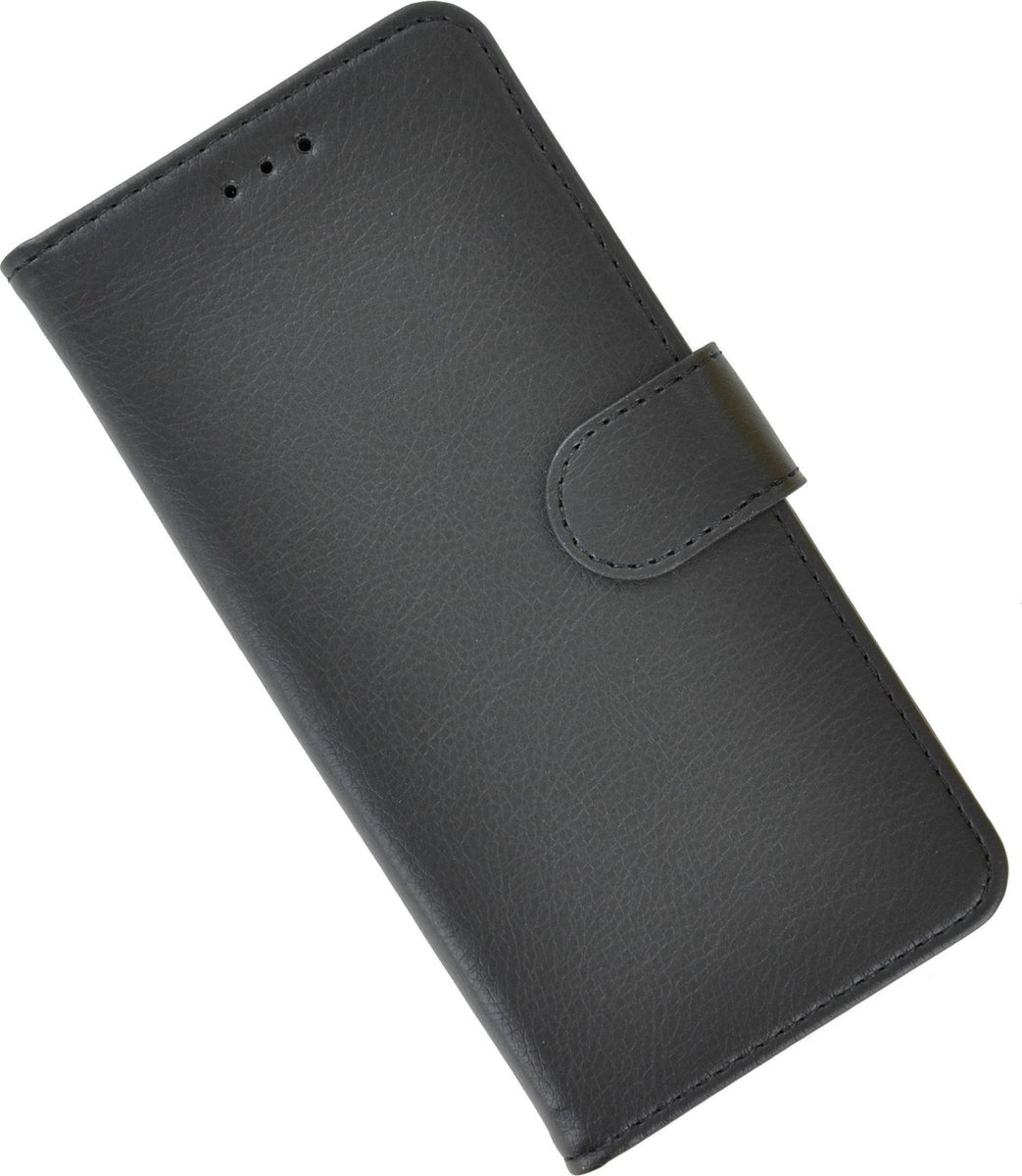Pearlycase Zwart Hoes P Wallet Book Case Geschikt voor Samsung Galaxy S10 Plus