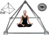 Meditatie Piramide bouwpakket zonder buizen aluminium - Aluminium
