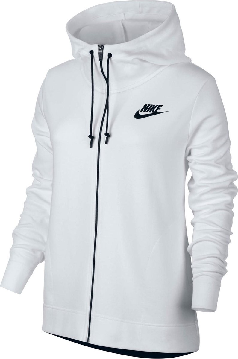 Nike Sportswear Advance 15 Hoodie Sweatvest Dames Sporttrui - Maat L -  Vrouwen - wit | bol.