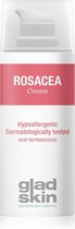Gladskin ROSACEAR Cream 30ml - Klinisch bewezen effectief tegen roodheid, droogheid en branderig gevoel- Hypoallergeen - Parfumvrij - Met Staphefekt™