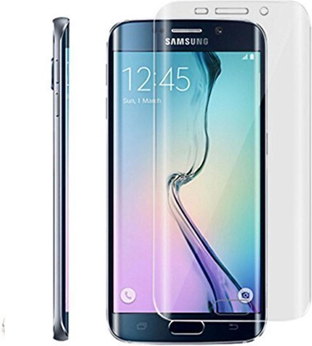 3D glazen screenrotector voor de Samsung Galaxy S7 Edge - Transparant