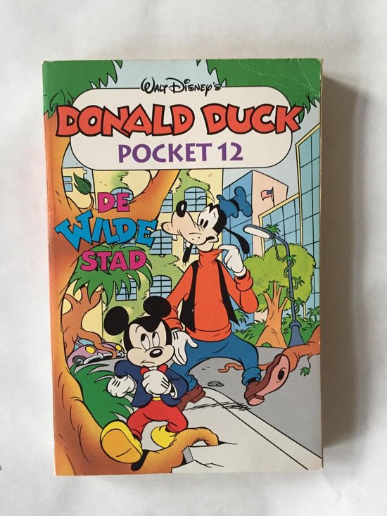 Omslag van Donald Duck pocket 012 wilde stad