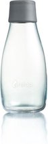 Retap Waterfles - Glas - 0,3 l - Grijs