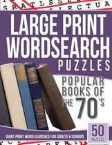 Large Print Wordsearches Puzzles Popular Books of the 70s