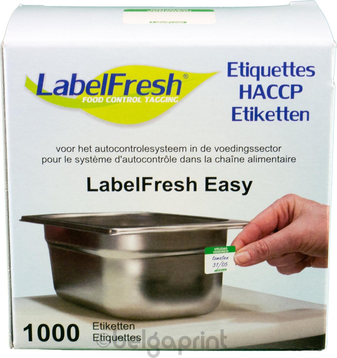 1000 LabelFresh Easy - 30x25 mm - vrijdag-vendredi - HACCP etiketten / stickers