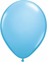 Qualatex ballonnen 100 stuks Pale Blue