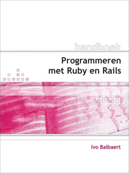 Cover van het boek 'Handboek Programmeren met Ruby on Rails'