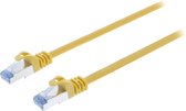 CAT6a S/FTP Netwerkkabel RJ45 (8/8) Male - RJ45 (8/8) Male 0.50 m Geel