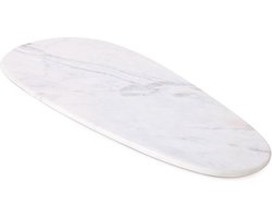 XLBoom Max Marmeren Snijplank - Large - Wit - 64 × 27 × 2 cm
