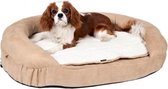 Flamingo - Hondenkussen Orthopedisch - 72 x 50 x 20 cm -  Beige