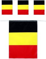 PartyXplosion - Vlaggenlijn - België - Rechthoekig - 5m