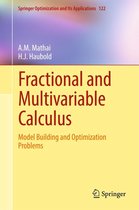 Springer Optimization and Its Applications 122 - Fractional and Multivariable Calculus