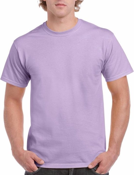 Lilapaars katoenen shirt voor volwassenen XL (42/54)