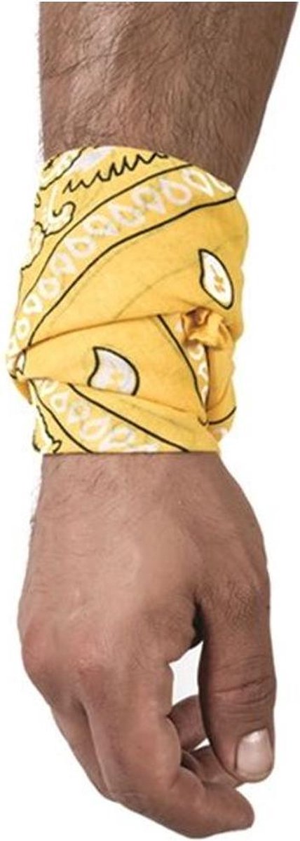 Goedkoopste Hanky gele zakdoek - water sport