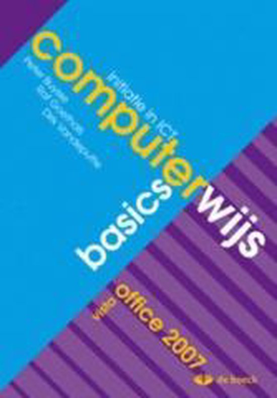 Cover van het boek 'Computerwijs basics vista - leerwerkboek (+ cd-rom)'