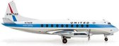 Herpa Vickers Viscount vliegtuig United Airlines- 700