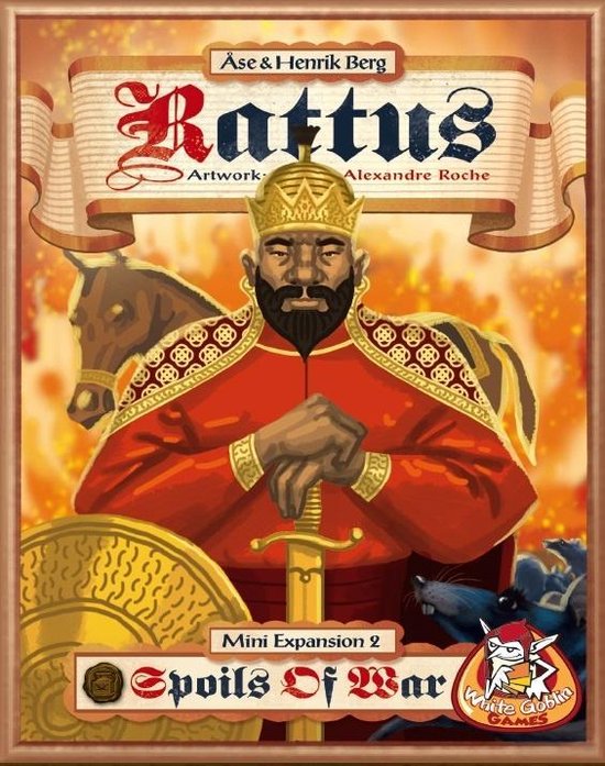 Thumbnail van een extra afbeelding van het spel White Goblin Games Rattus Mini Uitbreiding 2: Spoils Of War