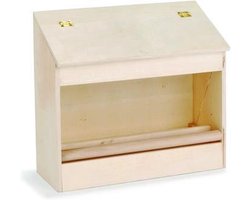 Houten Voederbak - Vogel - 26x10x23,5 cm