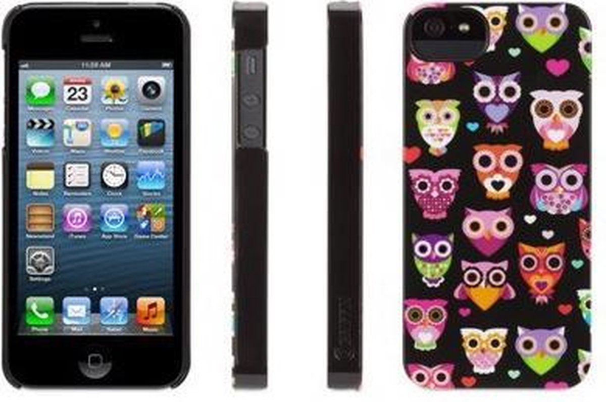 WiseEyes for iPhn 5/S Black Pink
