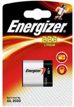 1x Energizer CR-P2 - CRP2 - 223 6V 1500mAh lithium batterijen