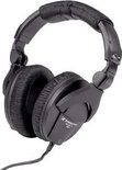 Zwarte Sennheiser HD 280 Pro koptelefoon, weergave vanuit een hoek.