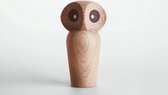 Architectmade - Owl Large - Decoratie - Beeld - Uil - Hout - Naturel
