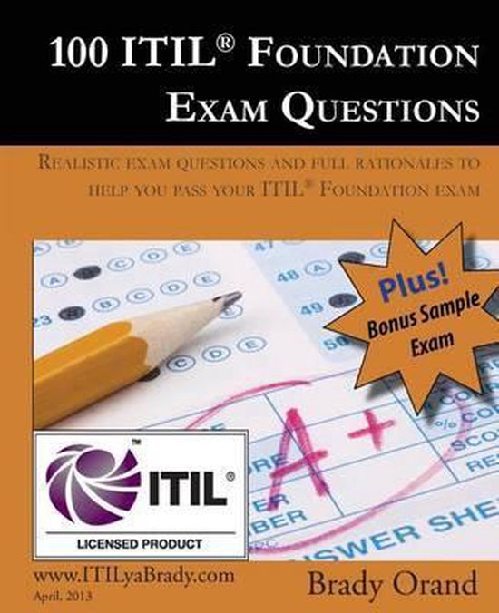 100 ITIL Foundation Exam Questions - cover