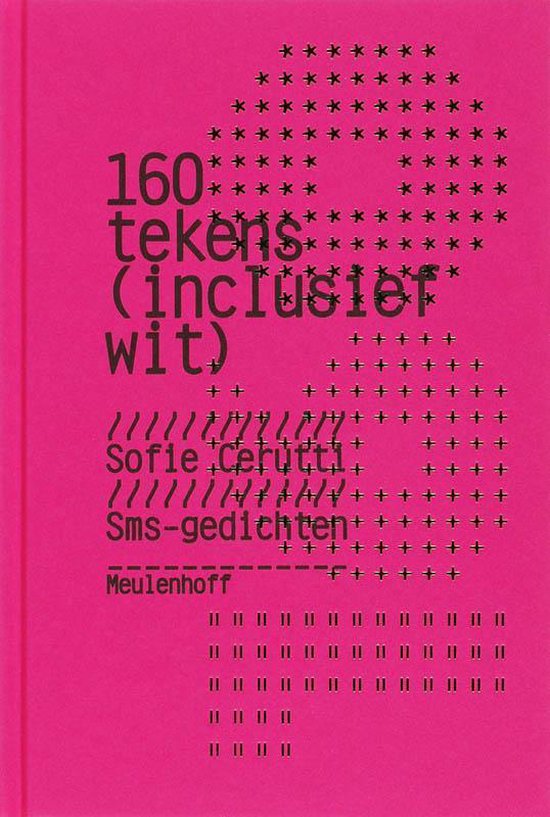 Cover van het boek '160 tekens (inclusief wit)' van Sofie Cerutti