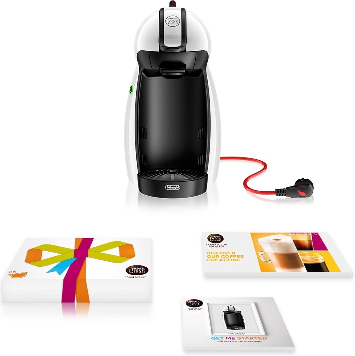 DeLonghi Dolce Gusto EDG 100 W Piccolo - Koffiecupmachine | bol.com