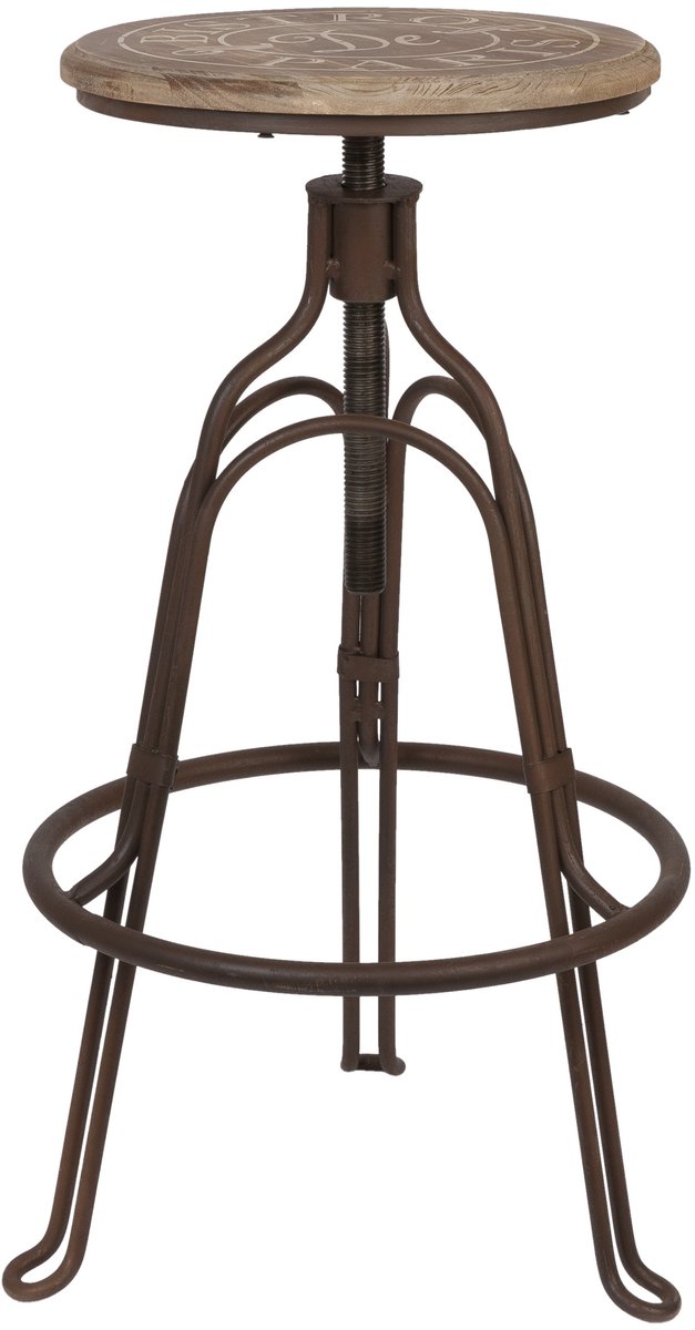 Clayre & Eef Kruk Ø 35x60 cm ijzer bruin