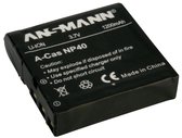 Ansmann A-Cas NP-40 Lithium-Ion (Li-Ion) 1200mAh 3.7V oplaadbare batterij/accu