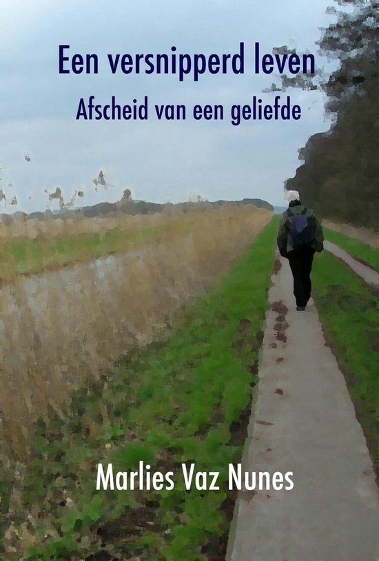 Een versnipperd leven - afscheid van een geliefde - cover