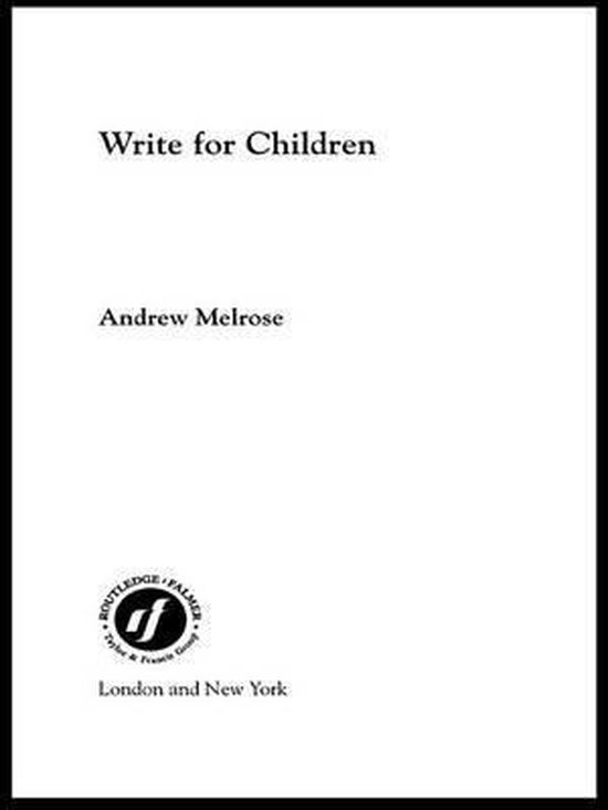 Write for Children - cover