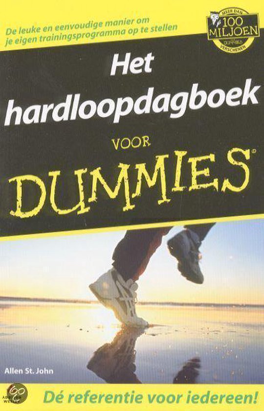 Cover van het boek 'Hardloopdagboek voor dummies' van  StJohn en A. StJohn