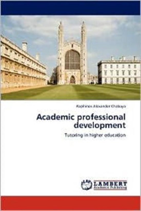 Academic professional development 9783845476155 Raphinos Alexander