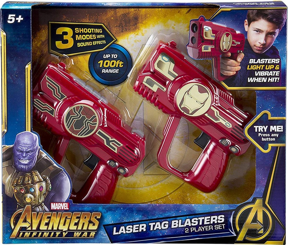 fire Lydighed Kan ikke lide Avengers Laser tag Blasters | Marvel | bol.com