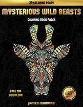 Coloring Book Pages (Mysterious Wild Beasts)