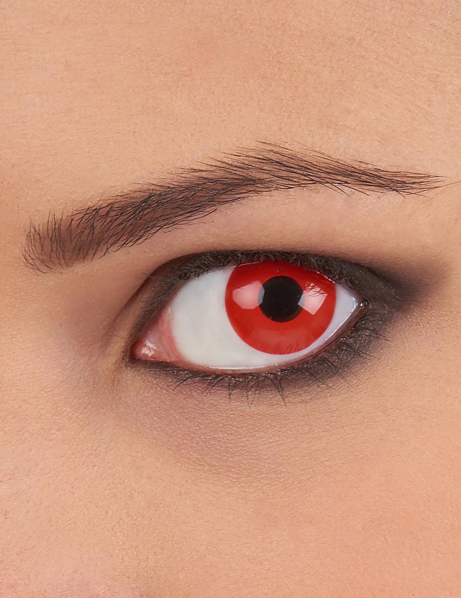 ZOELIBAT - Contact fantasielenzen zonder correctie rode ogen