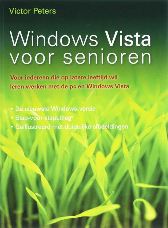 Cover van het boek 'Windows Vista voor senioren'