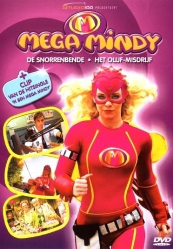 Cover van de film 'Mega Mindy - De Snorrenbende & Het Olijf Misdrijf'