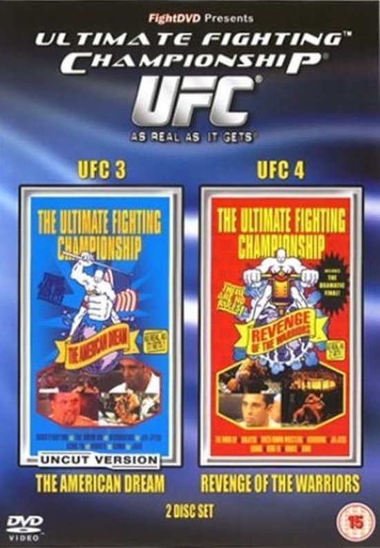 Cover van de film 'UFC 3 & 4'