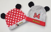 Disney Baby Minnie Mouse muts - 2 stuks - Maat 86/92