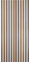 Deurgordijn/vliegengordijn - Linten bruin/beige - 100x220 cm